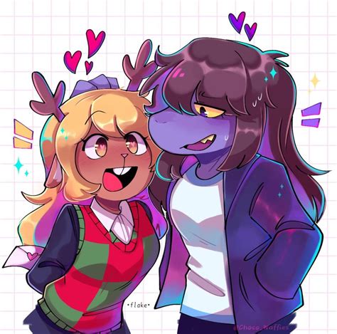 Noelle Has A Letter For Susie By Chocowaffies Deltarune