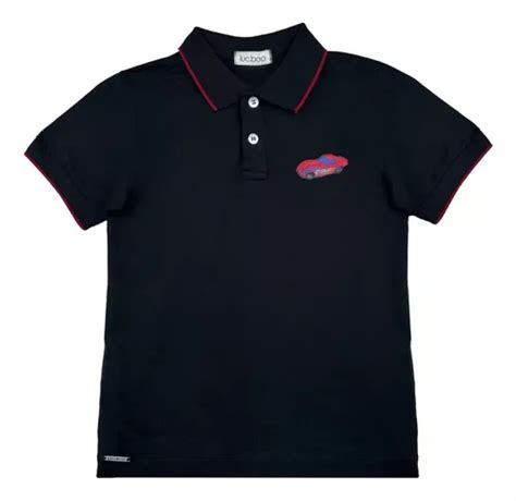 Camisa Polo Meia Malha Carros Corrida Hot Wheels Luc Boo Parcelamento Sem Juros