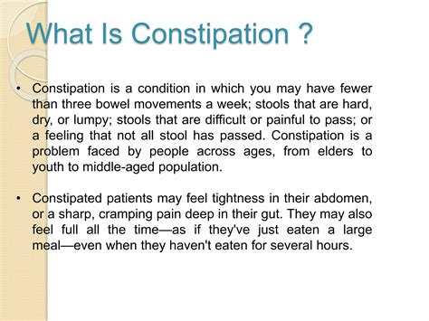 Constipation Ayurvedic Medicine India Pptx