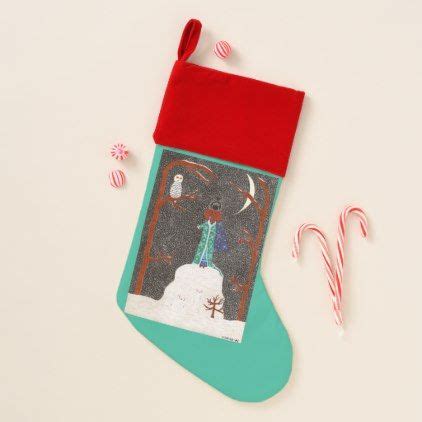 Snow Dachshund Christmas Stocking | Zazzle | Christmas stockings ...