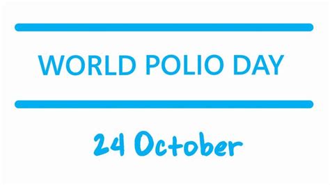 Take A Step Towards A Polio Free World Worldpolioday