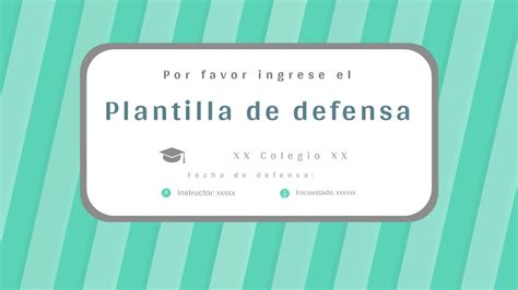 Plantillas Power Point Plantilla Ppt De Defensa Simple Y Presentaciones