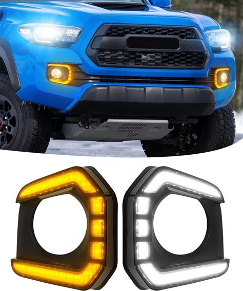 Tbhoo Led Fog Lights Assemblies For Tacoma Drl Daytime