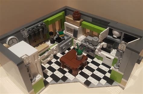 Lego Ideas Model Lego Kitchen