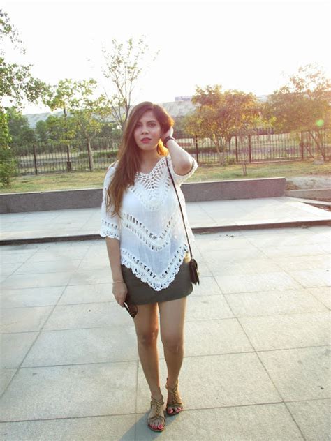 Go Boho- White Crochet Top