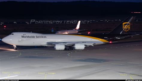 N624UP United Parcel Service UPS Boeing 747 8F Photo By Demo Borstell