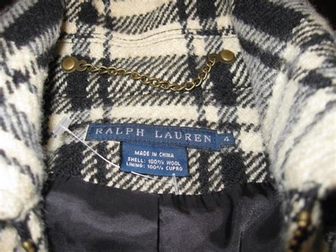 Ralph Lauren Moto Jacket Blue Label Collection Wool C Gem