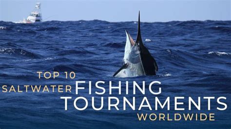 Top Saltwater Fishing Tournaments Worldwide Galati Yachts