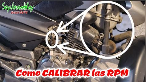 Como Calibrar Las Rpm De La Pulsar Solucion Al Problema De Rpm