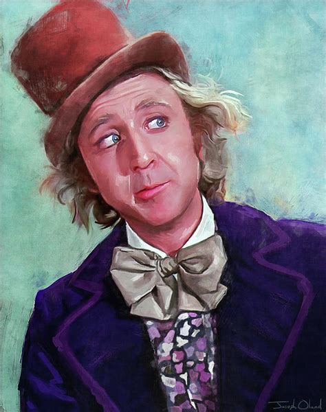 The Candy Man Can - Willy Wonka Painting by Joseph Oland | Fine Art America