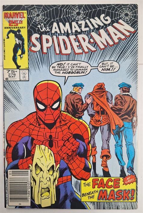 Spiderman May Tom Defalco Ron Frenz Vf Nm Unmasked Part