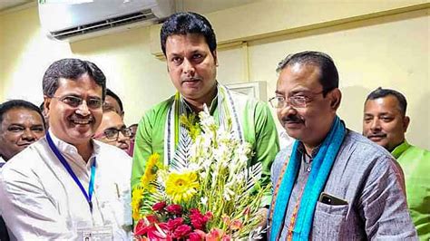 Rajya Sabha Former Tripura Cm Biplab Deb Elected To Rajya Sabha