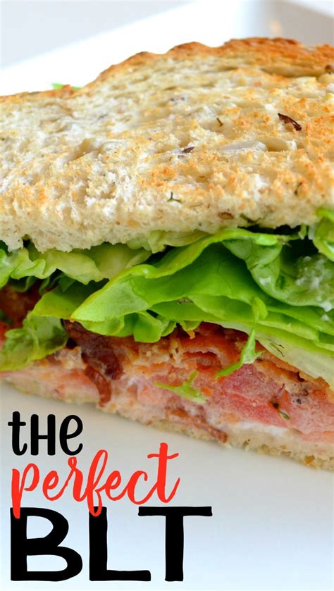 The Perfect Blt Good In The Simple