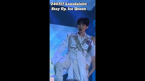 4k 240317 백현baekhyun Stay Up Ice Queen 2024 Lonsdaleite In