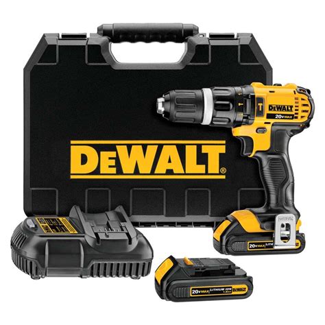 Kit Parafusadeira Furadeira De Impacto Bateria V Dewalt