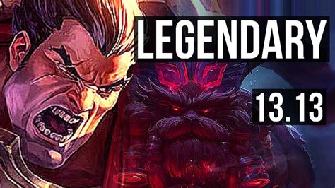 DARIUS Vs ORNN TOP 12 2 6 800 Games 1 2M Mastery Legendary NA