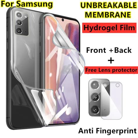 Ready StockHydrogel Film 3 IN 1 3in1 Hydrogel Soft Film For Iphone