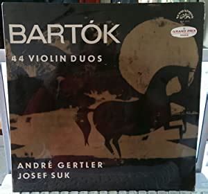 Bartok Duos For Violins Lp Amazon Co Uk Cds Vinyl