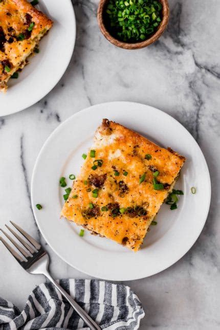 Low Carb Sausage Breakfast Casserole