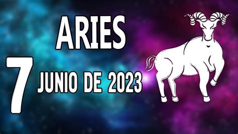 🤩 𝐇𝐎𝐘 𝐄𝐒 𝐓𝐔 𝐆𝐑𝐀𝐍 𝐃Í𝐀 🌟horoscopo Aries Hoy ♈ 7 De Junio De 2023 💖 Youtube