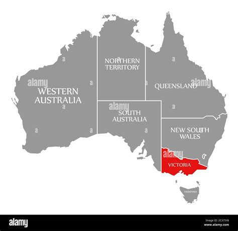 Victoria In Australia Map - Aloise Marcella