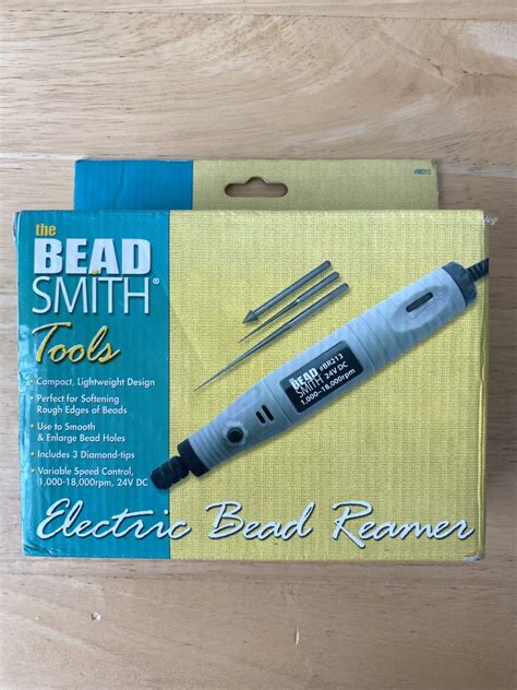 Electric Bead Reamer Beadsmith Marilyn Gardiner Jewellery Design