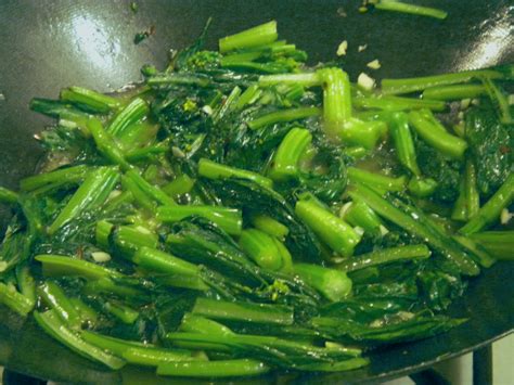 Recipe Stir Fried Greens With Garlic Tasteful Science