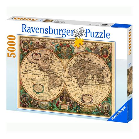 Rompecabezas 5000 Piezas Ravensburger Mapa Antiguo Walmart en línea