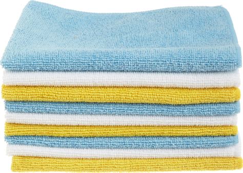 Amazon Basics Chiffons De Nettoyage En Microfibre Non Abrasifs