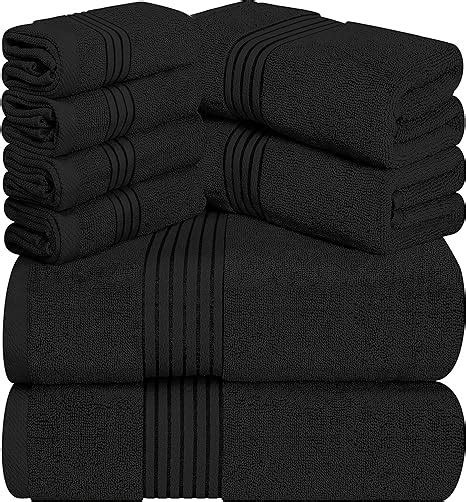 Utopia Towels 8 Piece Premium Towel Set 2 Bath Towels 2 Hand Towels