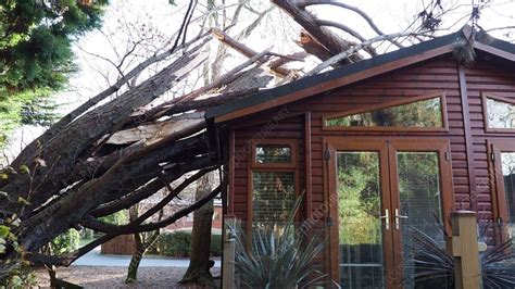 Storm Arwen damage, Lake District, UK, December 2021 - Stock Video Clip ...