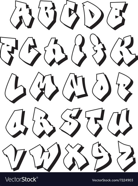 Graffiti Alphabet Styles Graffiti Lettering Alphabet Graffiti Text