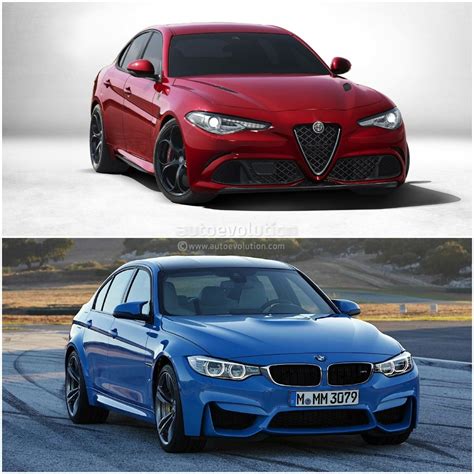 Photo Comparison Bmw F M Vs Alfa Romeo Giulia Qv Autoevolution