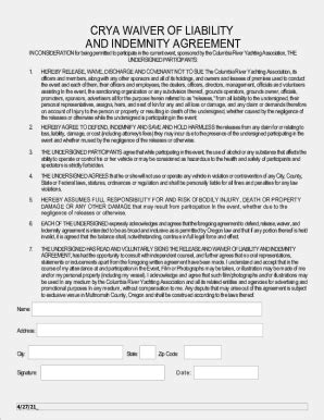 Fillable Online Participant Agreement For Adults V Fax Email Print