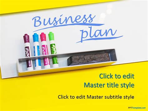 Free Business Plan for Startups PPT Template