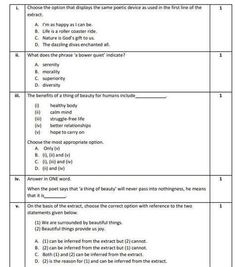 Cbse Class 12 English Core Sample Paper 2024 Pdf With 57 Off