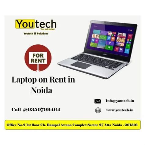 I Lenovo Laptop Rental Service For Office Memory Size Gb At Rs