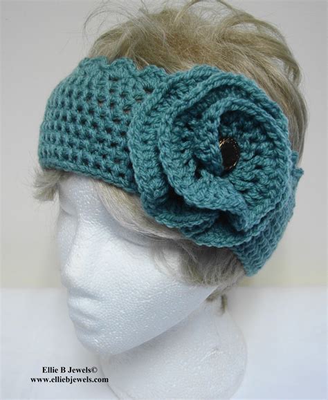 From Beads to Buttons: Crochet Ear Warmer Headbands