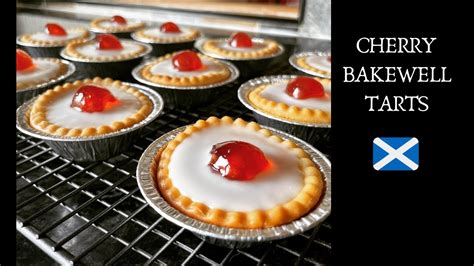 Cherry Bakewell Tarts Classic British Recipe YouTube