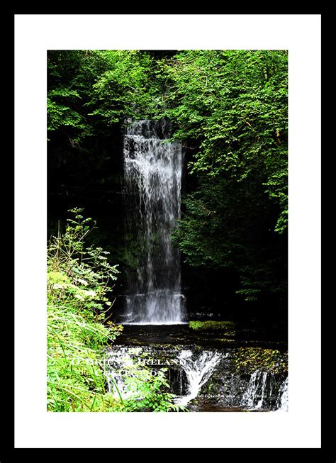 Glencar Waterfall Co Leitrim 7265 - Lawrence Collection