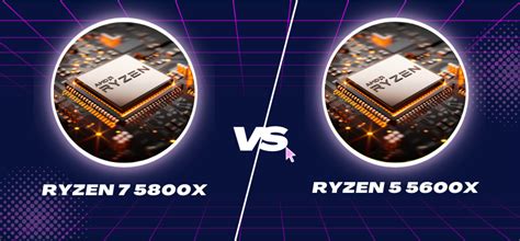 Ryzen 7 5800X Vs Ryzen 5 5600X Welcher Ist 2025 Besser