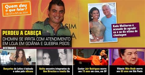 Quem Deu O Que Falar Semana A Fotos Uol Tv E Famosos