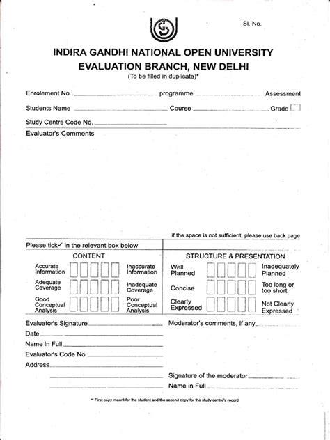 Ignou Assignment Front Page Educational Assessment And Evaluation Cognition