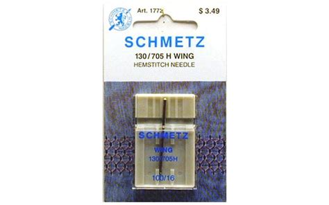 Schmetz Needle Hemstitch Single Size Pack Of Walmart