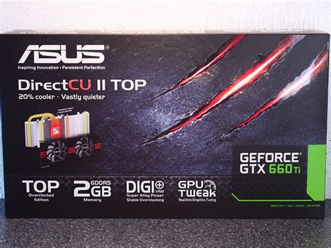 Asus Geforce Gtx 660 Ti Direct Cu Ii 2 Gb Review Packaging And Contents Techpowerup