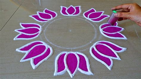 Easy Beautiful New Year Rangoli Designs Sankranthi Muggulu Designs