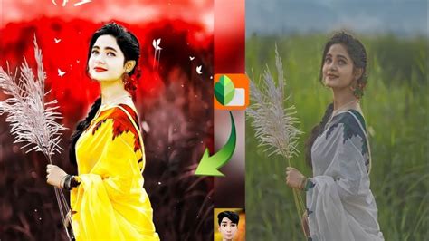 New Snapseed Red Yellow Background Colour Change Tricks Latest