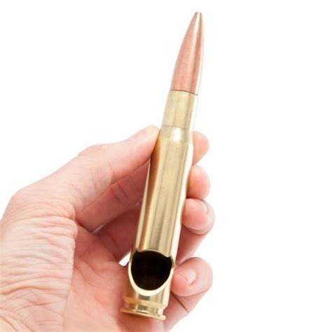 Lucky Shot 50 Cal Bmg Bullet Bottle Opener Blister Pack In Accessori