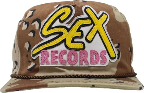 Chrome Hearts X Matty Boy Brown Camo Sex Records Hat Inc Style