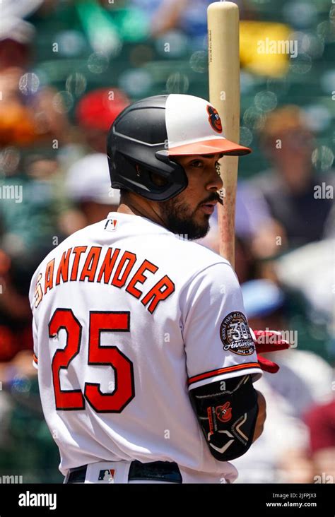 BALTIMORE, MD - JULY 04: Baltimore Orioles right fielder Anthony ...